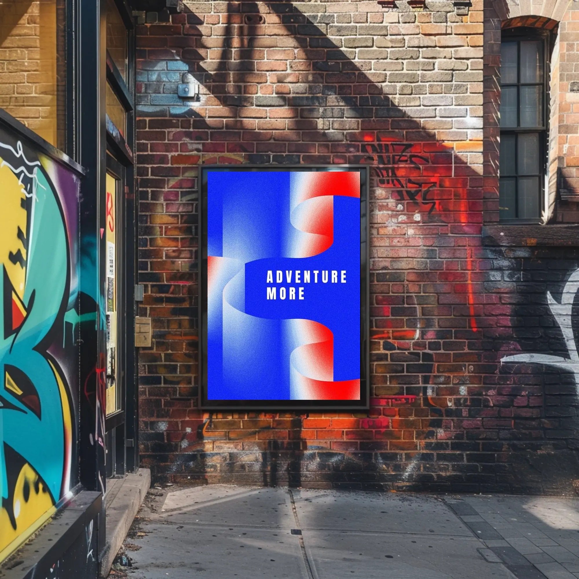 Adventure More Poster PosterGoat