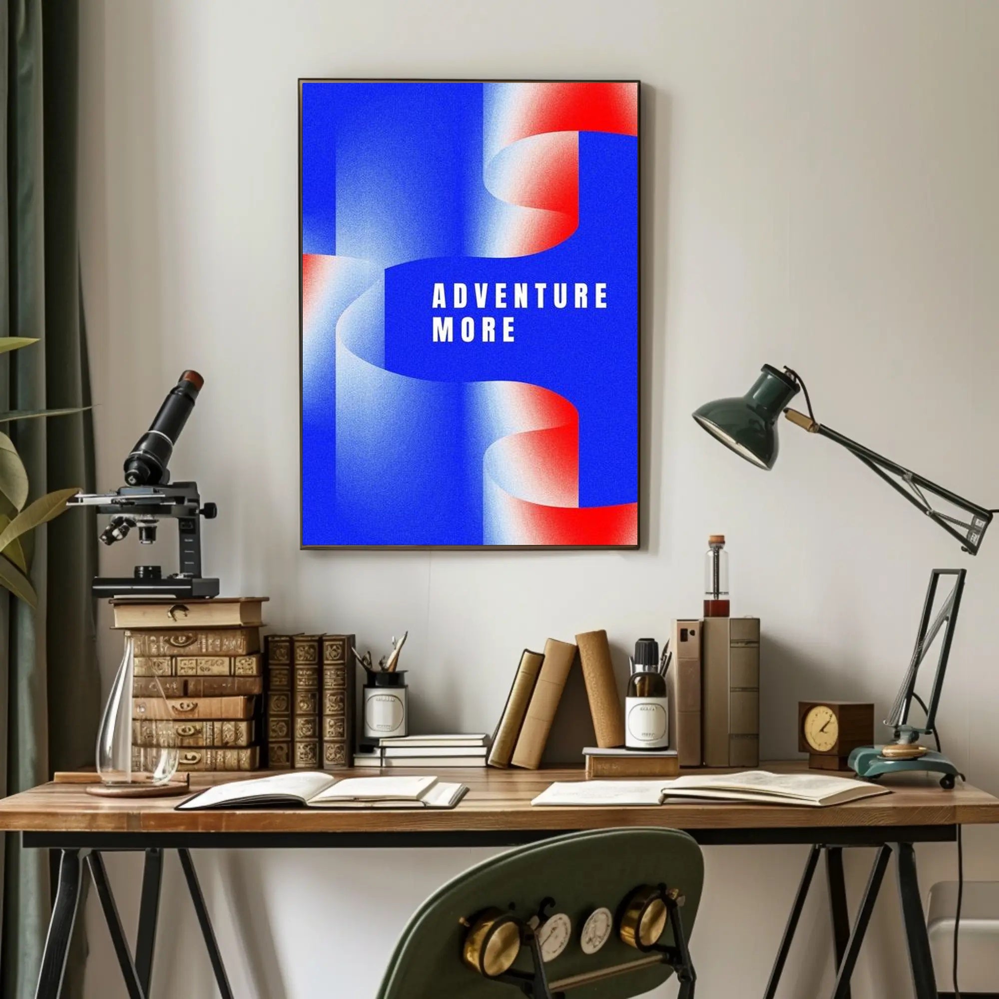 Adventure More Poster PosterGoat