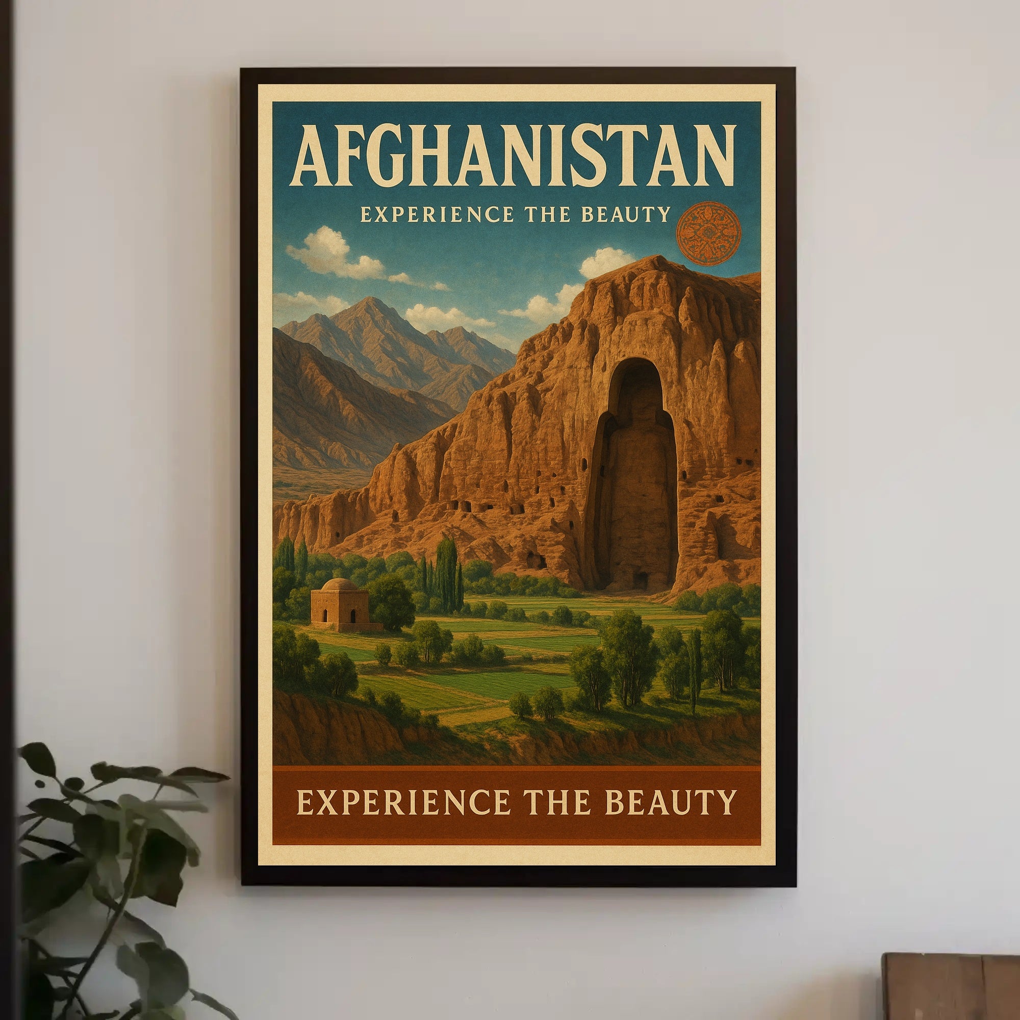 Afghanistan Experience the Beauty Poster PosterGoat