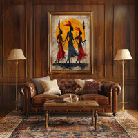 African Journey Vibrance Cultural or Heritage Poster PosterGoat