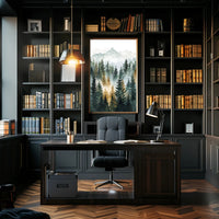 African Savanna Acacia Tree Scenic Travel Poster PosterGoat