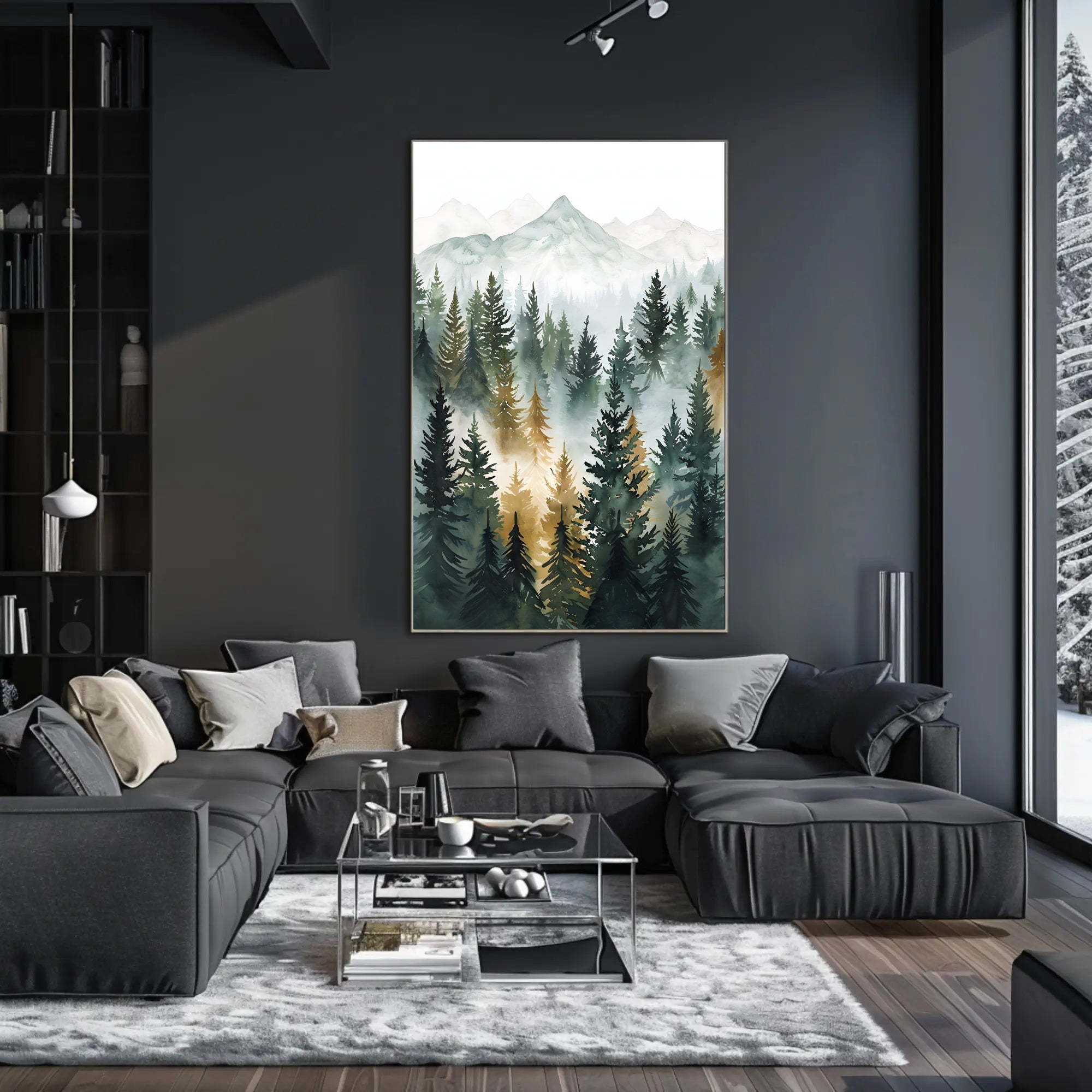 African Savanna Acacia Tree Scenic Travel Poster PosterGoat