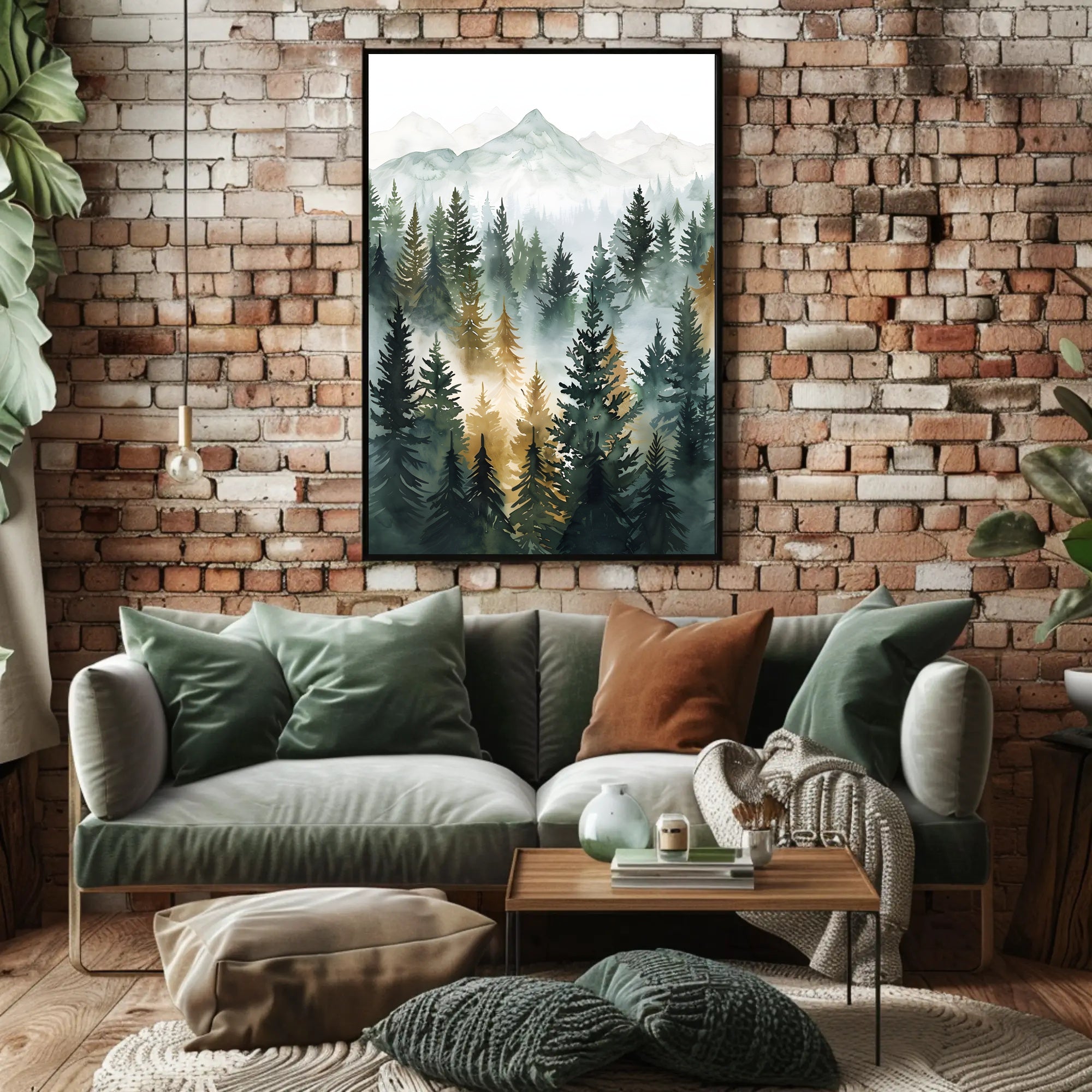 African Savanna Acacia Tree Scenic Travel Poster PosterGoat