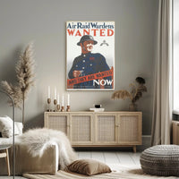 Air Raid Wardens Wanted Poster PosterGoat