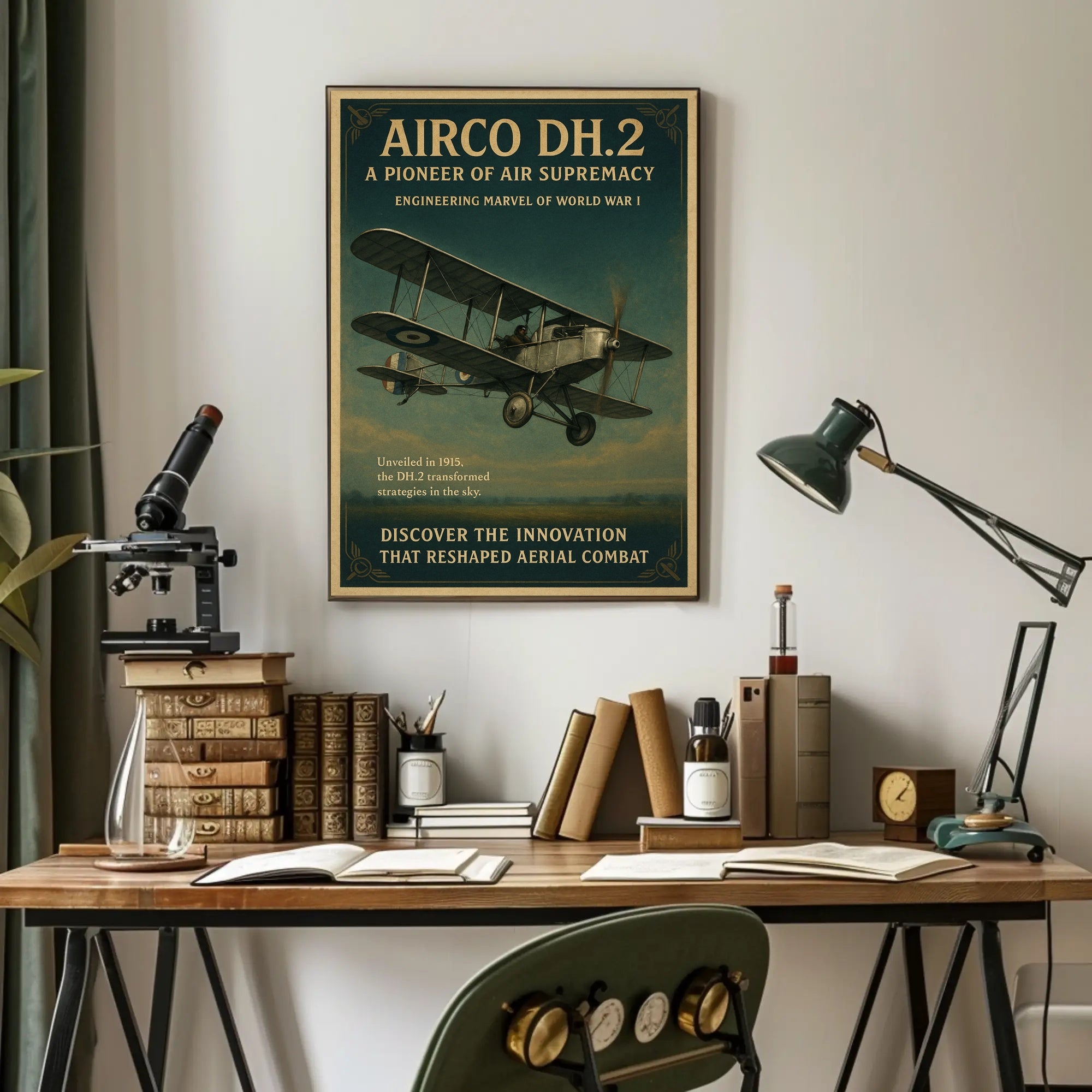 Airco DH.2 Aerial Innovation of World War I Poster PosterGoat