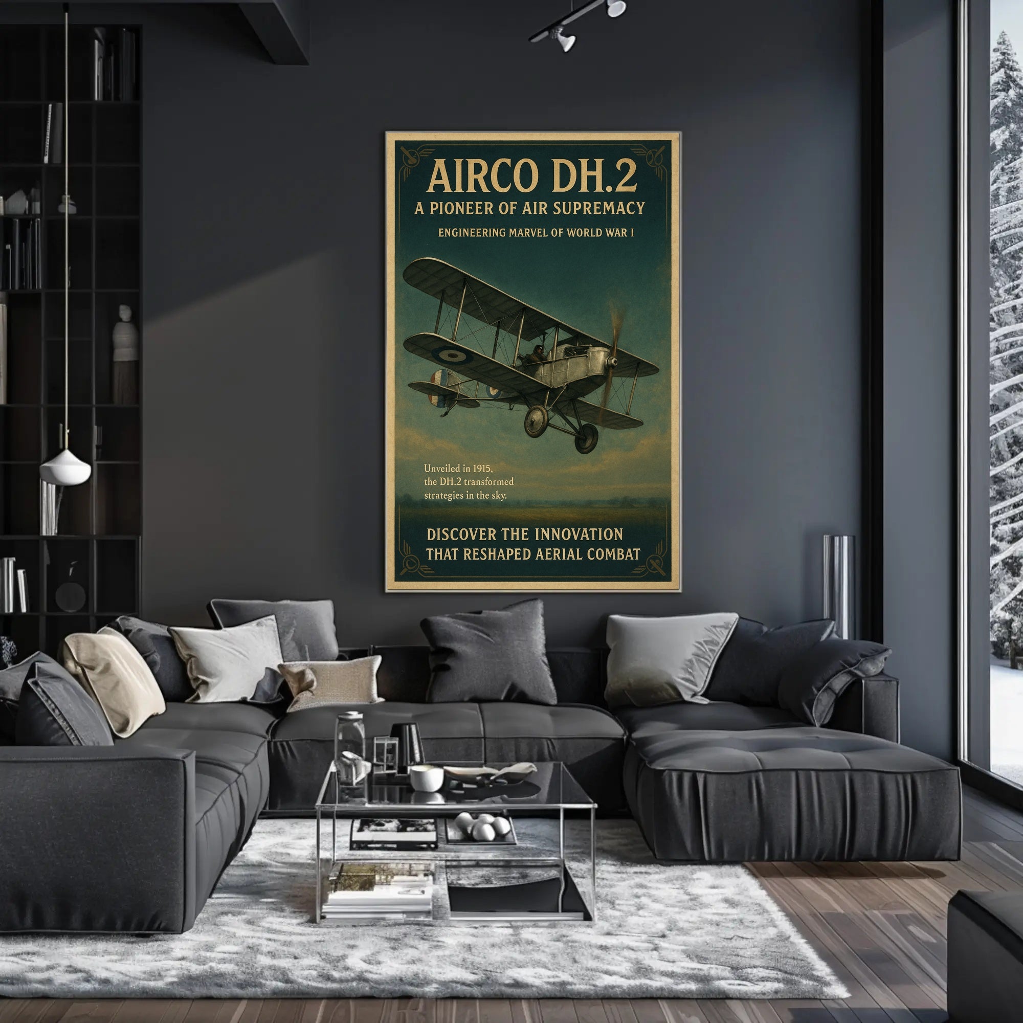Airco DH.2 Aerial Innovation of World War I Poster PosterGoat