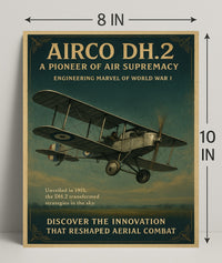 Airco DH.2 Aerial Innovation of World War I Poster PosterGoat