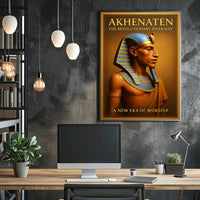 Akhenaten The Revolutionary Pharaoh Poster PosterGoat