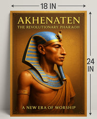 Akhenaten The Revolutionary Pharaoh Poster PosterGoat