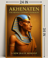 Akhenaten The Revolutionary Pharaoh Poster PosterGoat