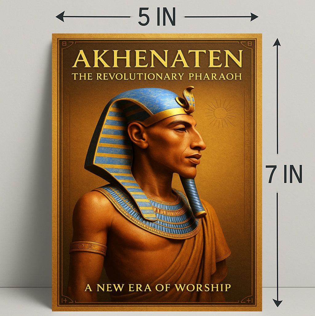 Akhenaten The Revolutionary Pharaoh Poster PosterGoat