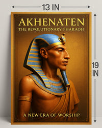 Akhenaten The Revolutionary Pharaoh Poster PosterGoat