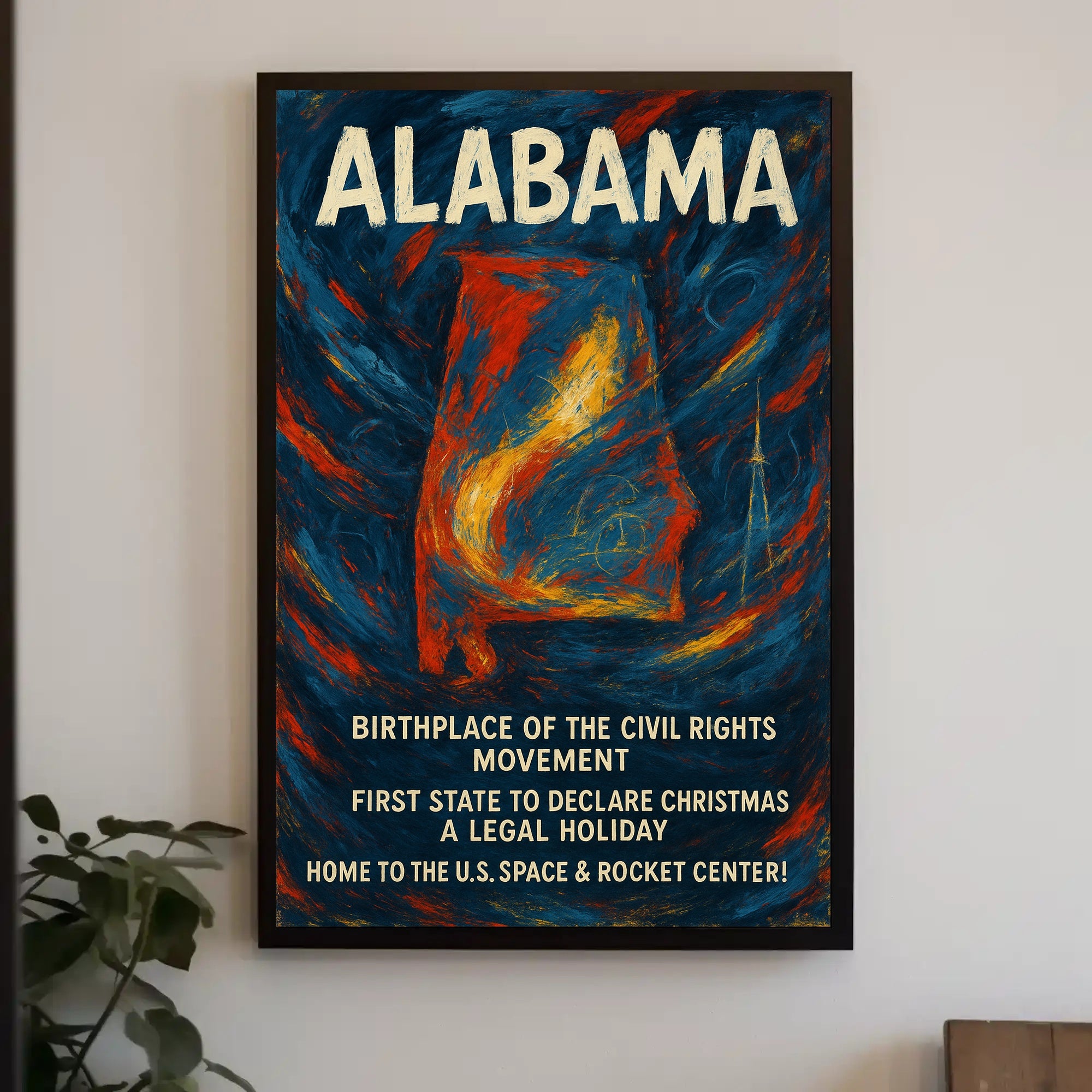 Alabama A State of Historical Significance Poster PosterGoat