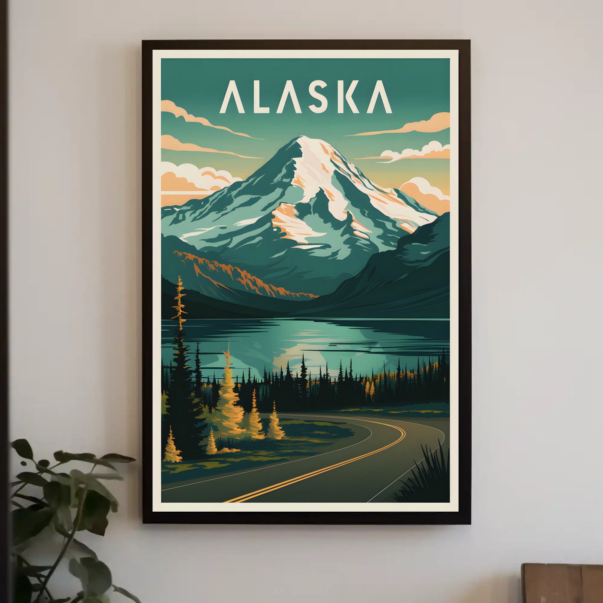 Alaska Scenic Poster PosterGoat