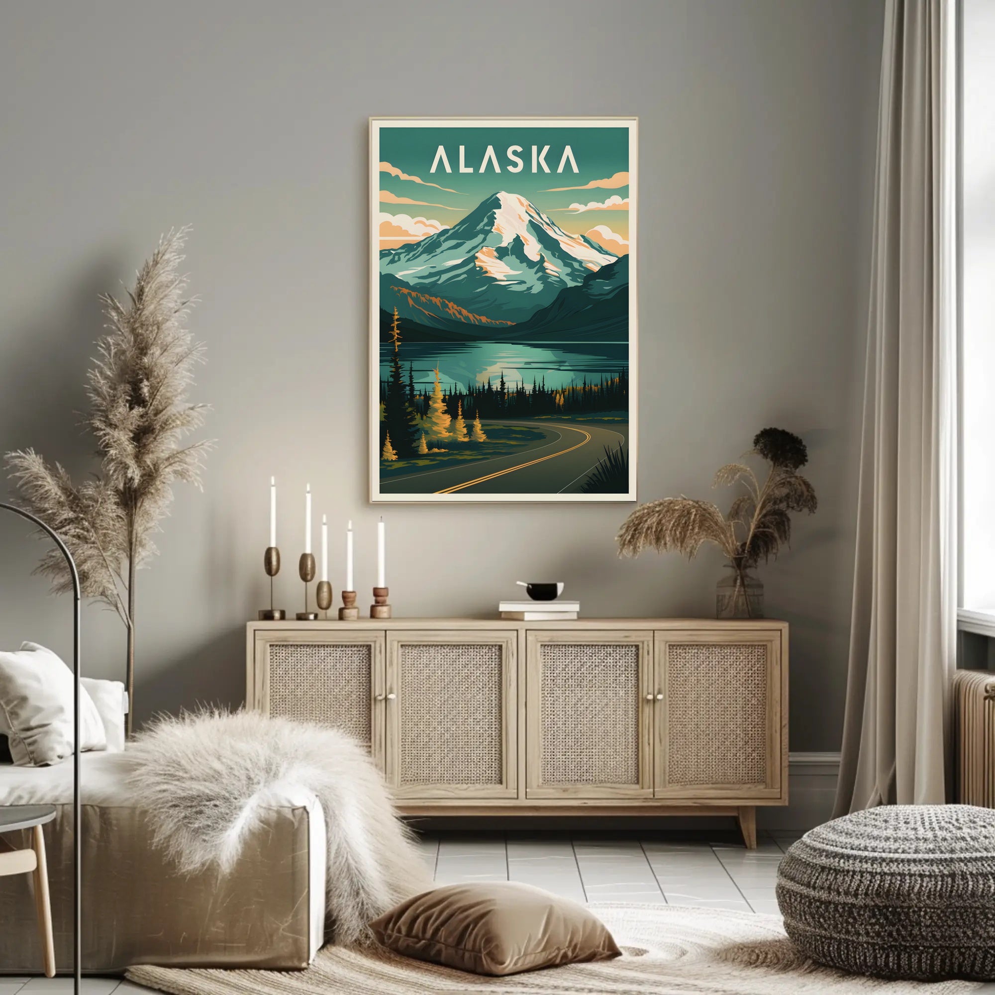 Alaska Scenic Poster PosterGoat