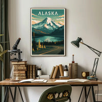Alaska Scenic Poster PosterGoat