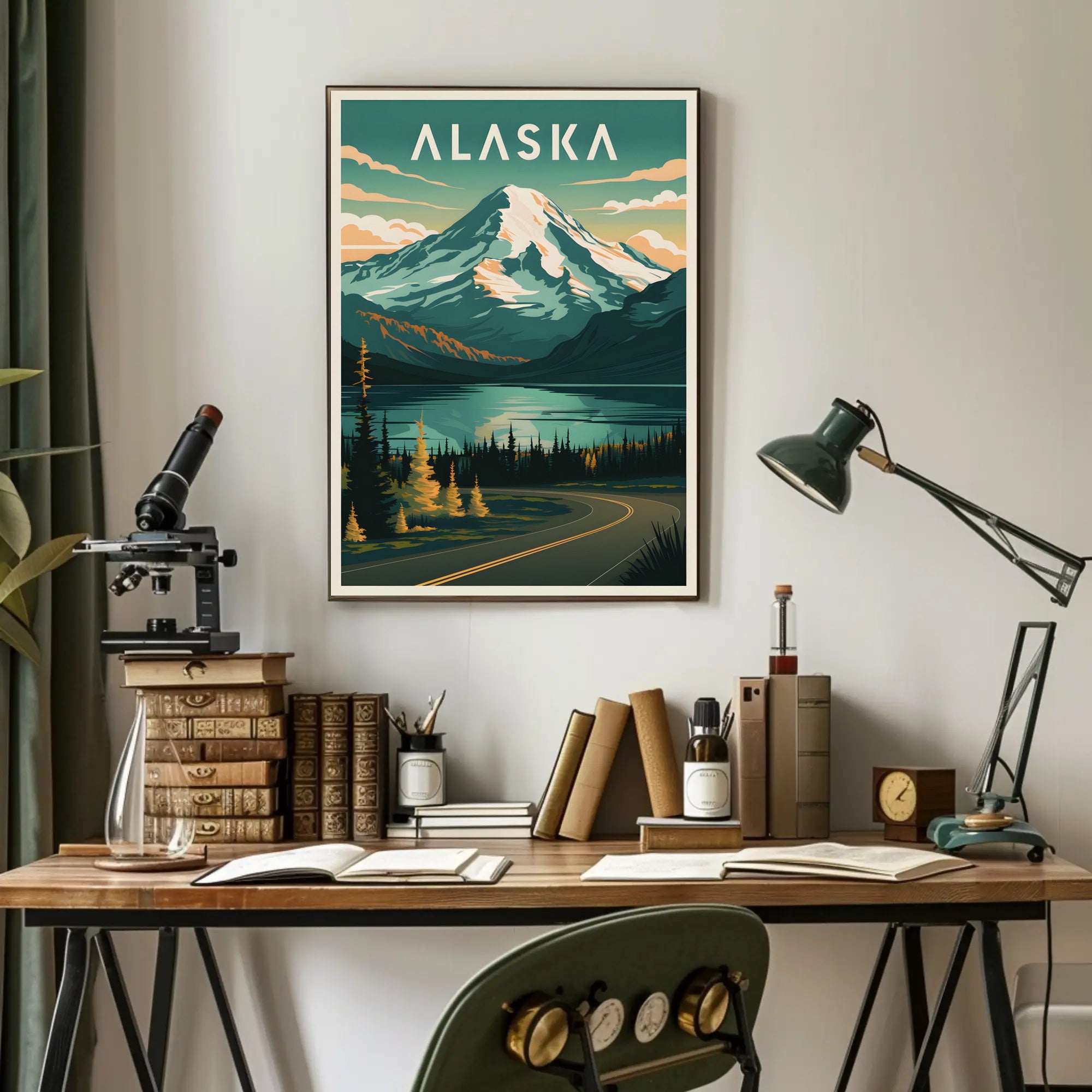 Alaska Scenic Poster PosterGoat