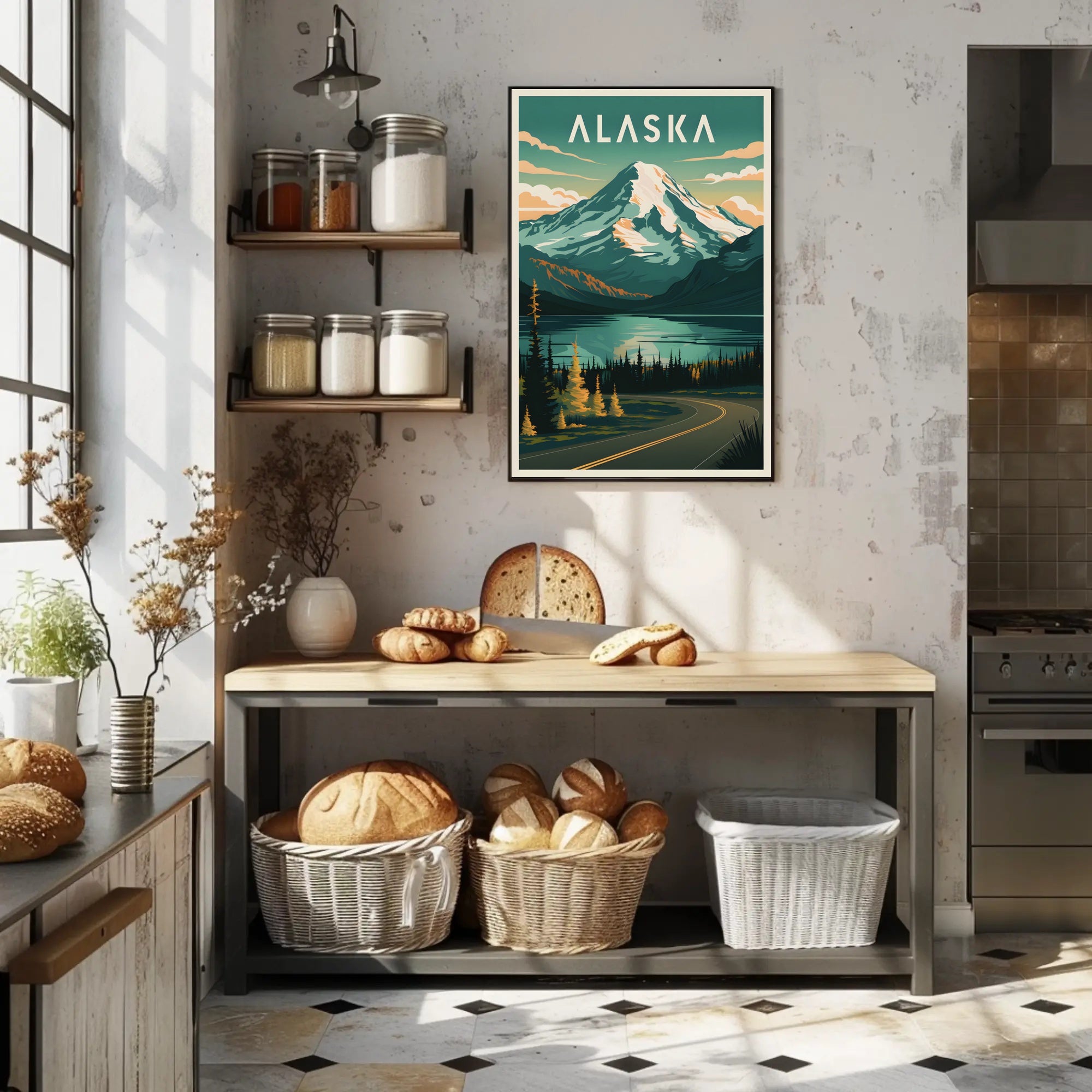 Alaska Scenic Poster PosterGoat