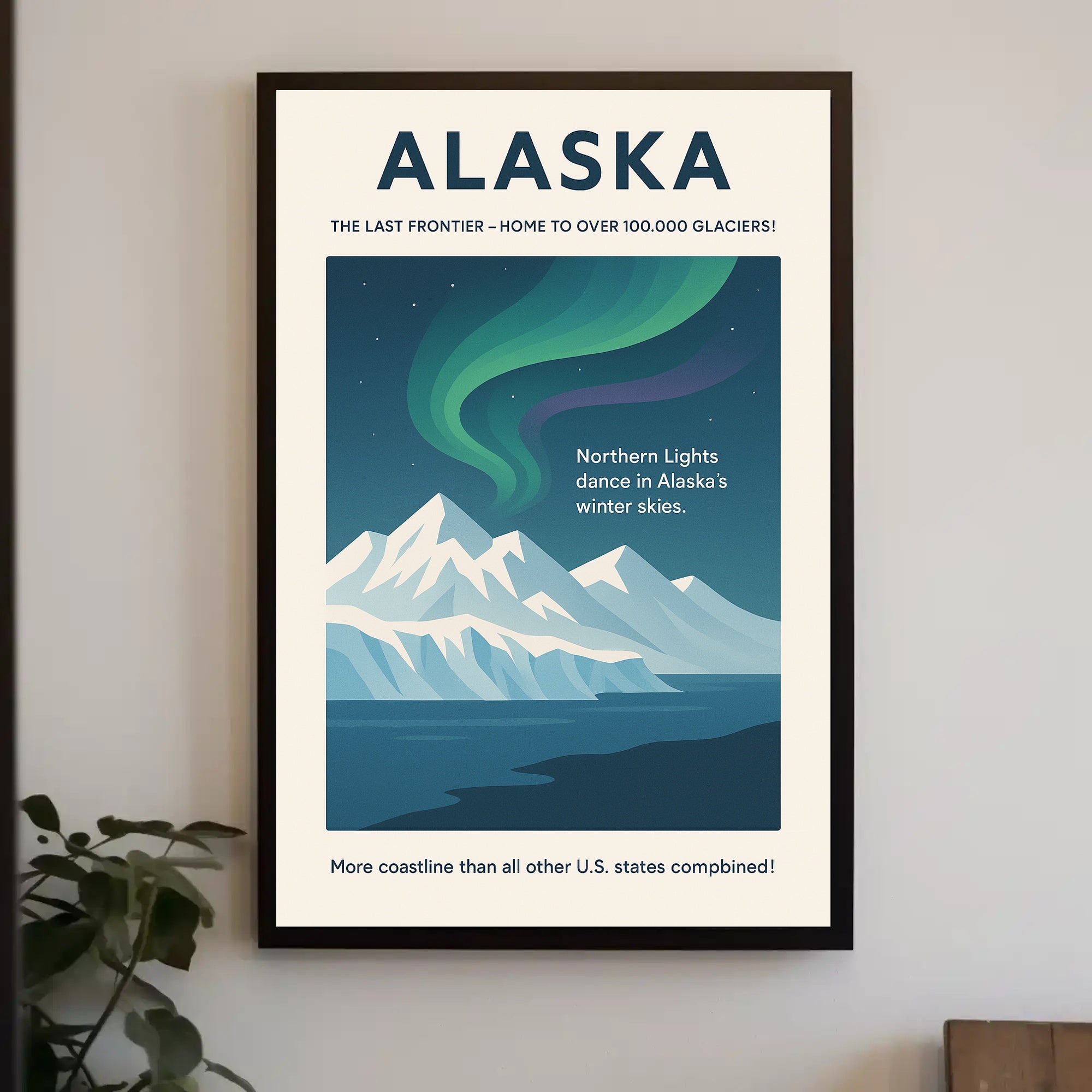 Alaska The Last Frontier Poster PosterGoat
