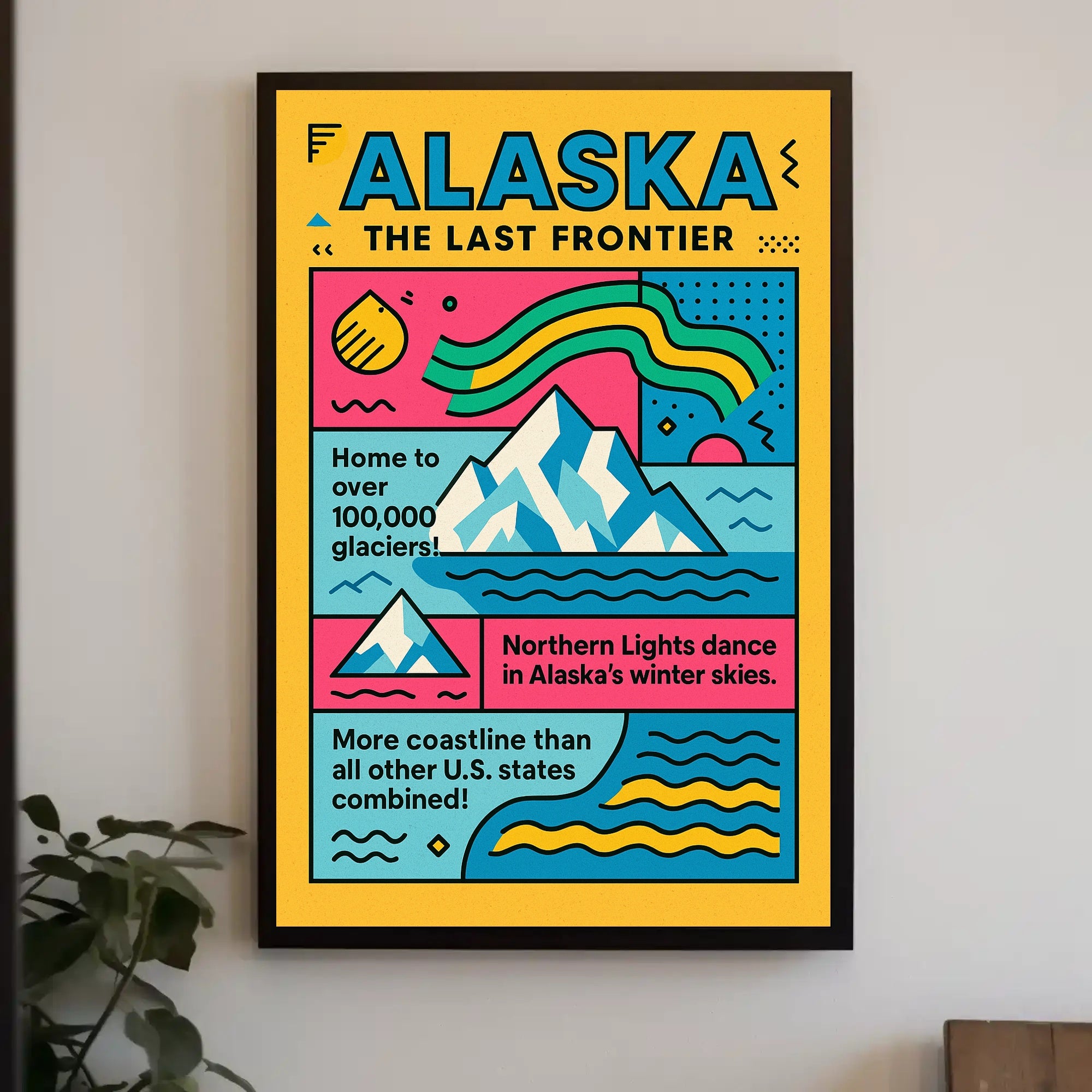 Alaska: The Last Frontier Poster PosterGoat