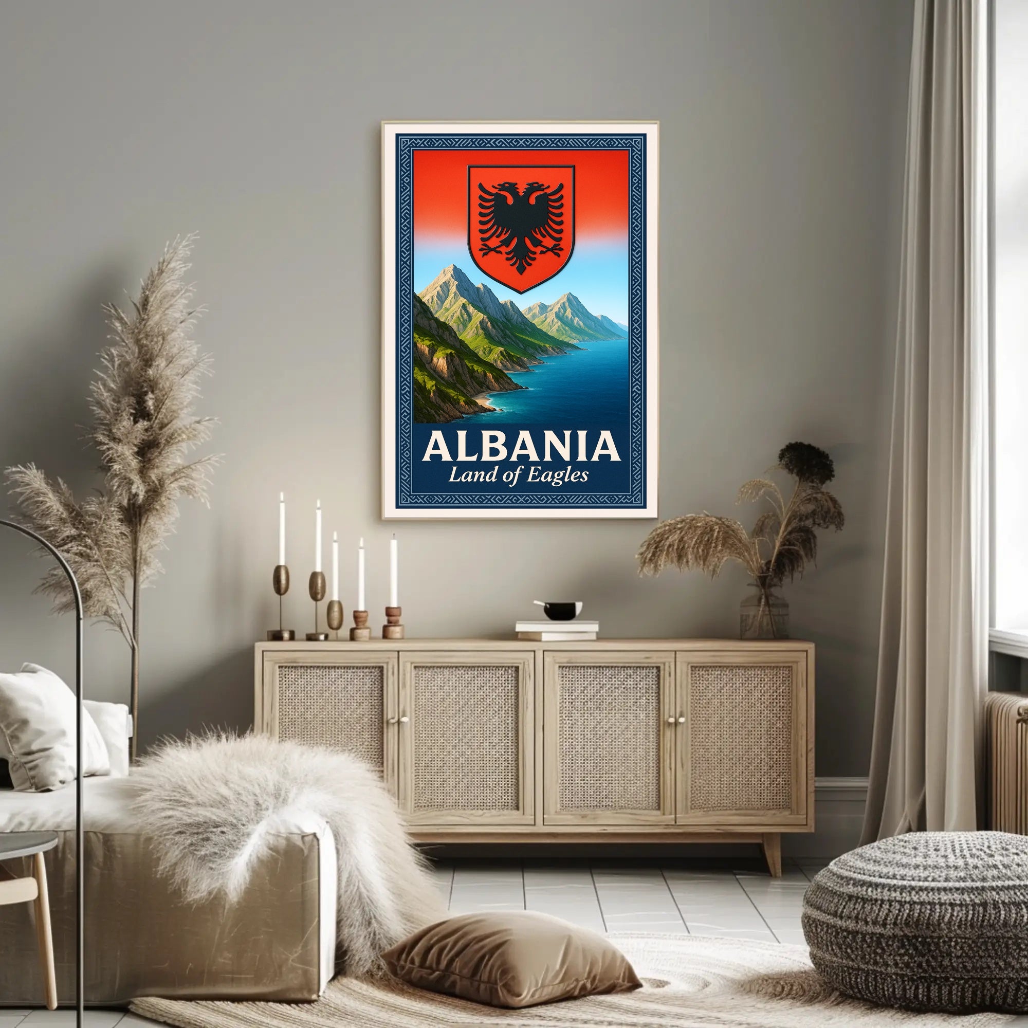 Albania Land of Eagles Poster PosterGoat