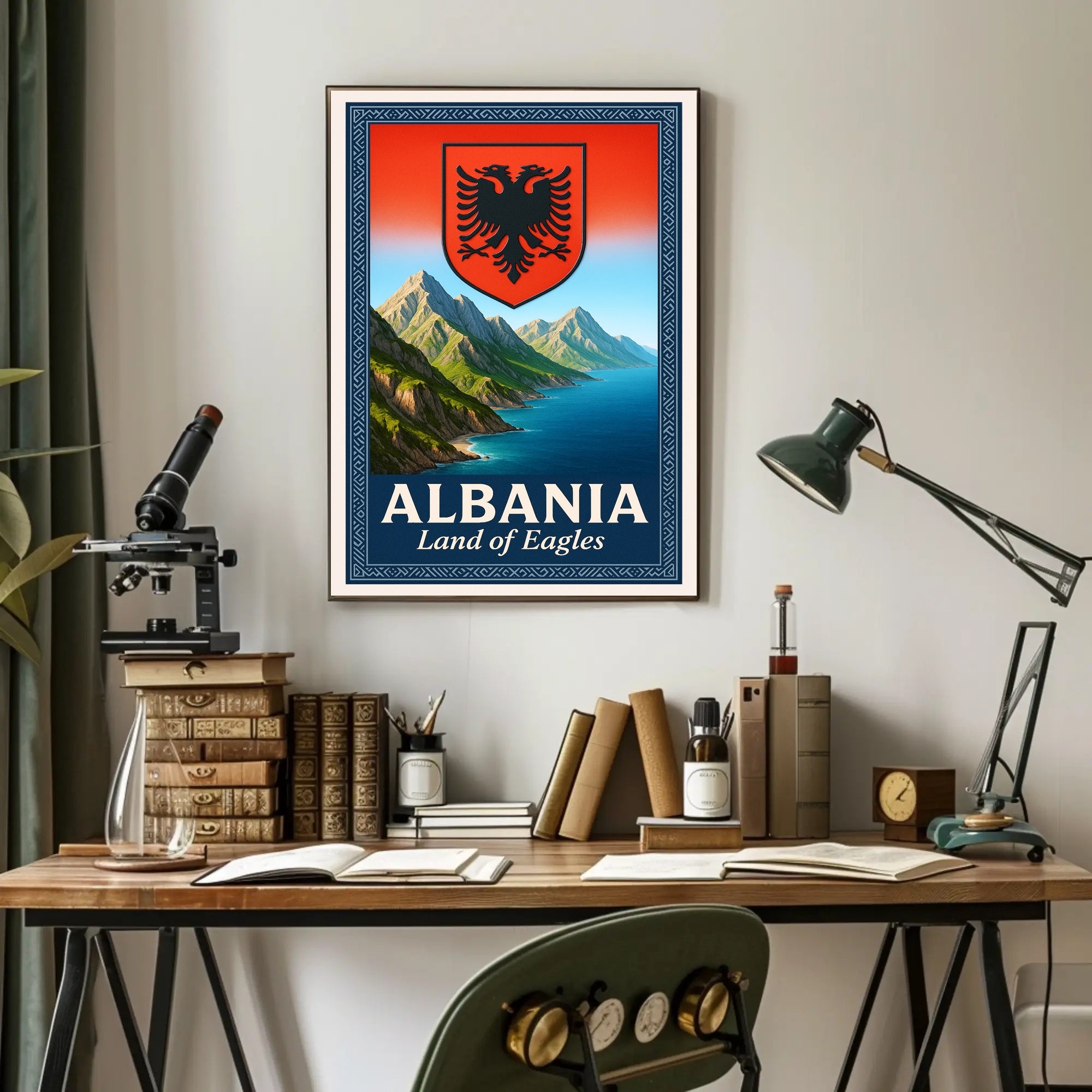 Albania Land of Eagles Poster PosterGoat