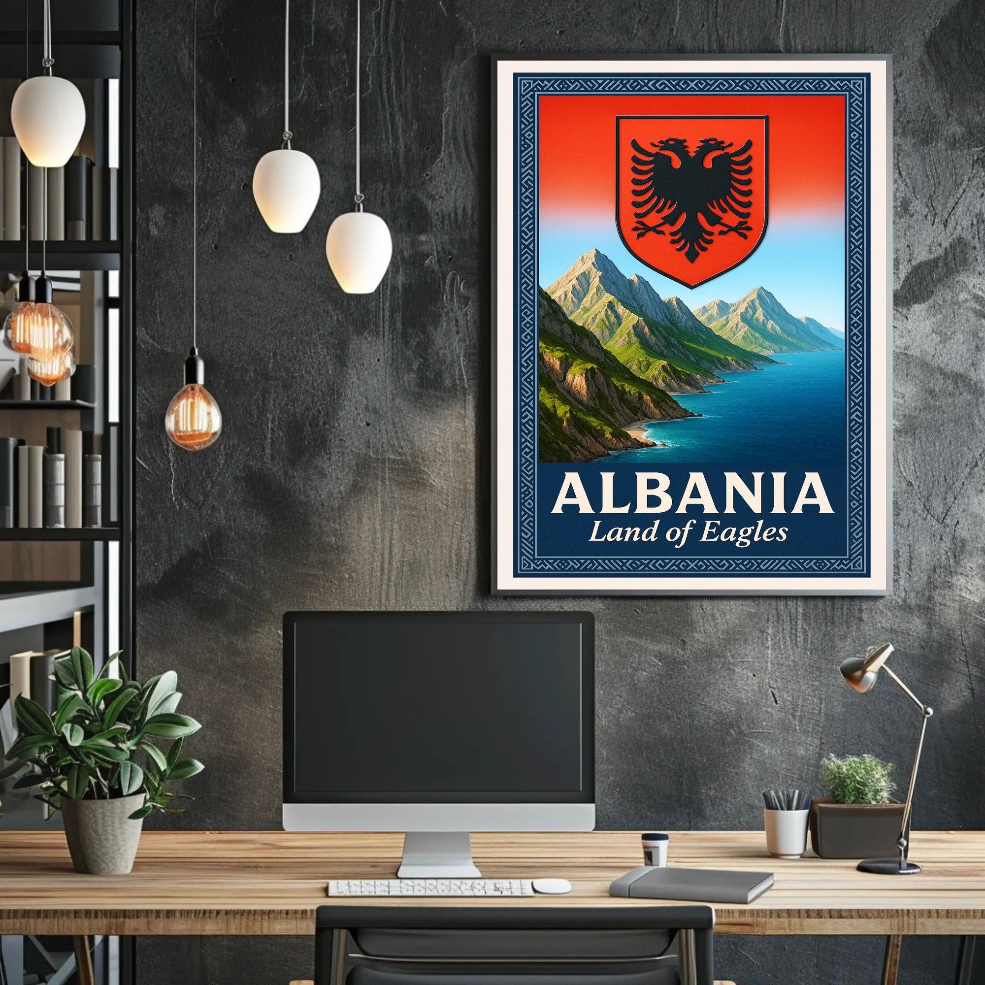 Albania Land of Eagles Poster PosterGoat