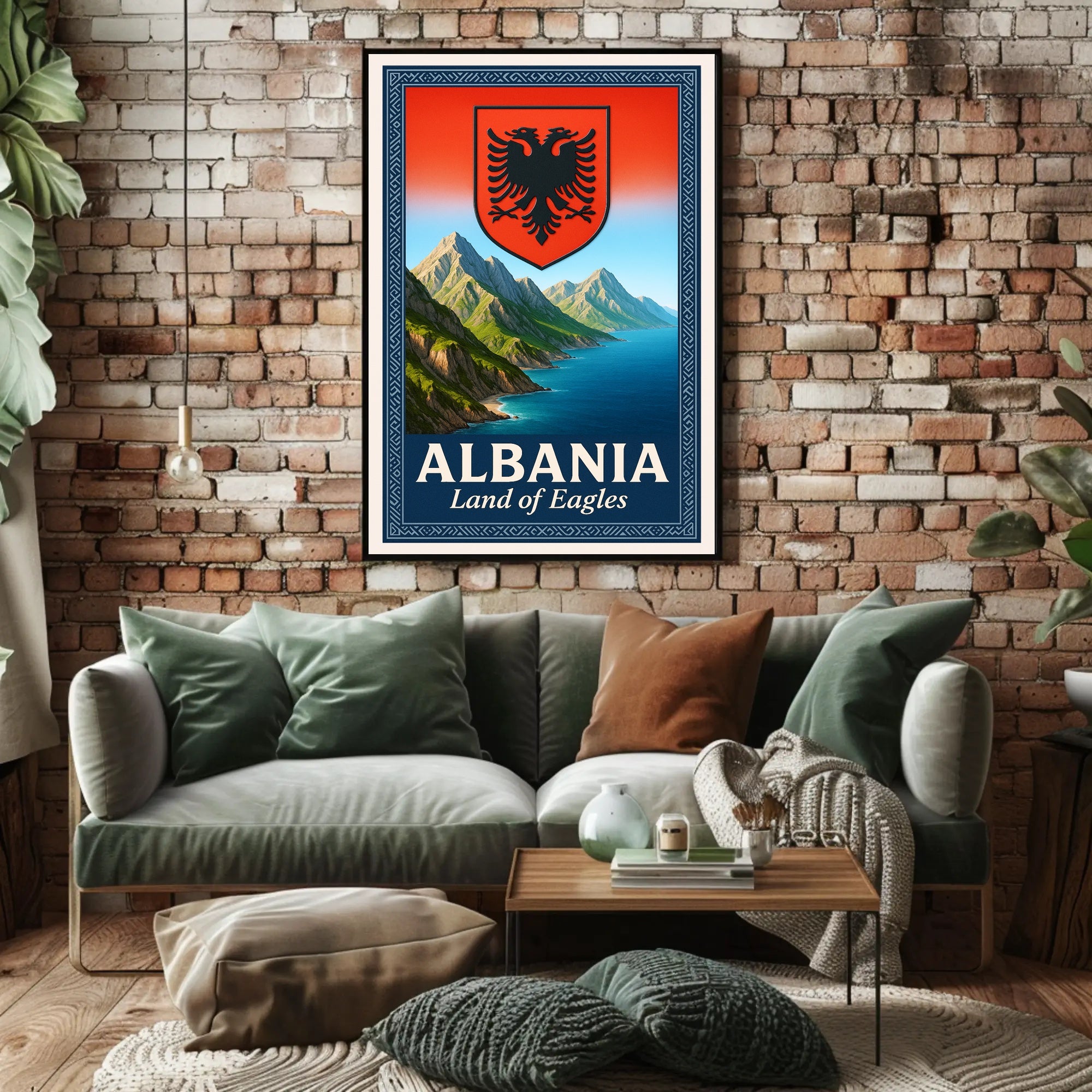 Albania Land of Eagles Poster PosterGoat