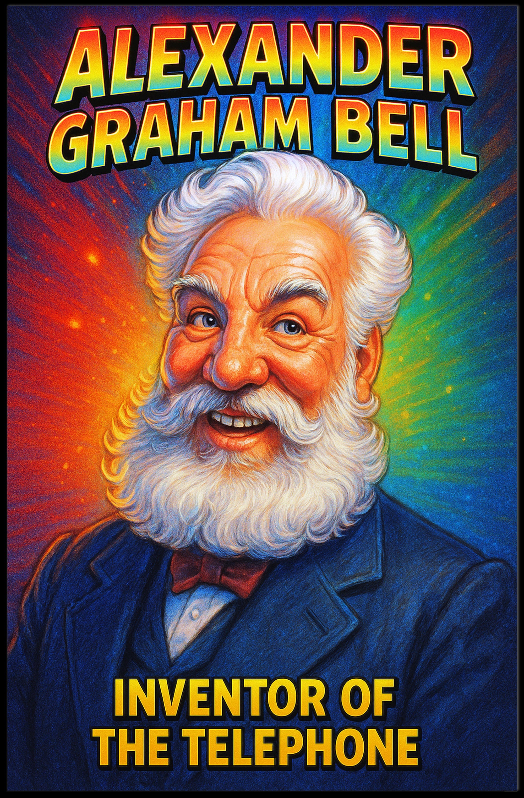 Alexander Graham Bell Inventor of the Telephone Poster PosterGoat