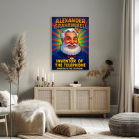 Alexander Graham Bell Inventor of the Telephone Poster PosterGoat