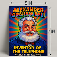 Alexander Graham Bell Inventor of the Telephone Poster PosterGoat