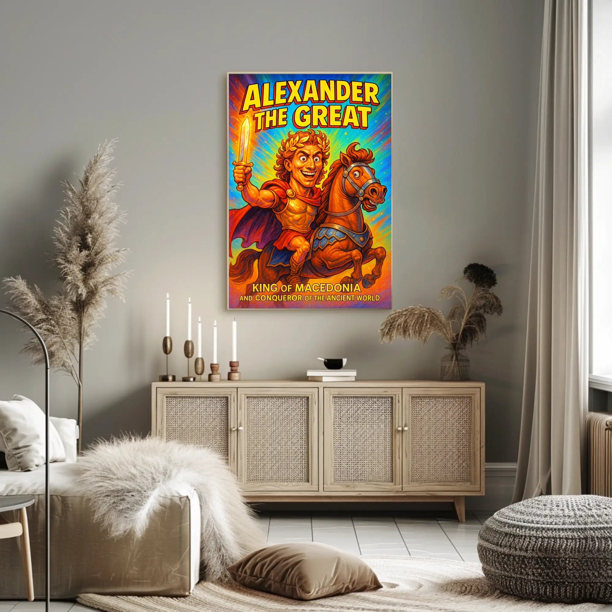 Alexander the Great King of Macedonia Poster PosterGoat