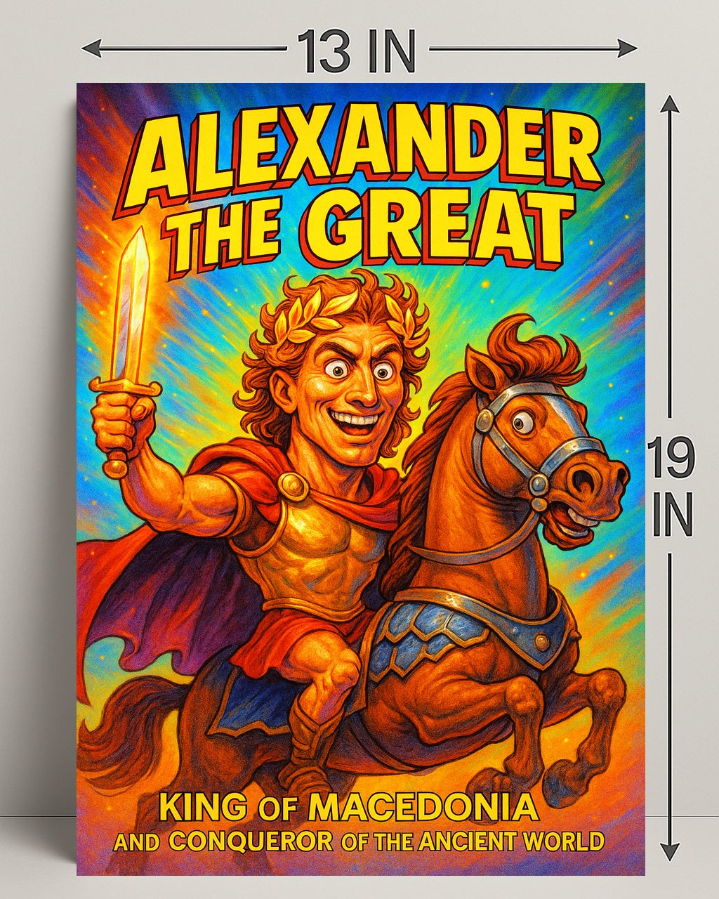 Alexander the Great King of Macedonia Poster PosterGoat