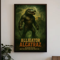 Alligator Alcatraz Poster PosterGoat