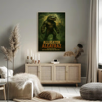 Alligator Alcatraz Poster PosterGoat