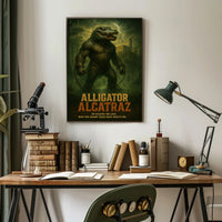 Alligator Alcatraz Poster PosterGoat