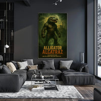 Alligator Alcatraz Poster PosterGoat