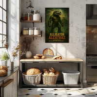 Alligator Alcatraz Poster PosterGoat