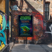 Alligator Symbolism Art: Timeless Power Animal Poster PosterGoat