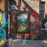 Alpine Adventure Awaits: Nature's Retreat National Park Poster PosterGoat