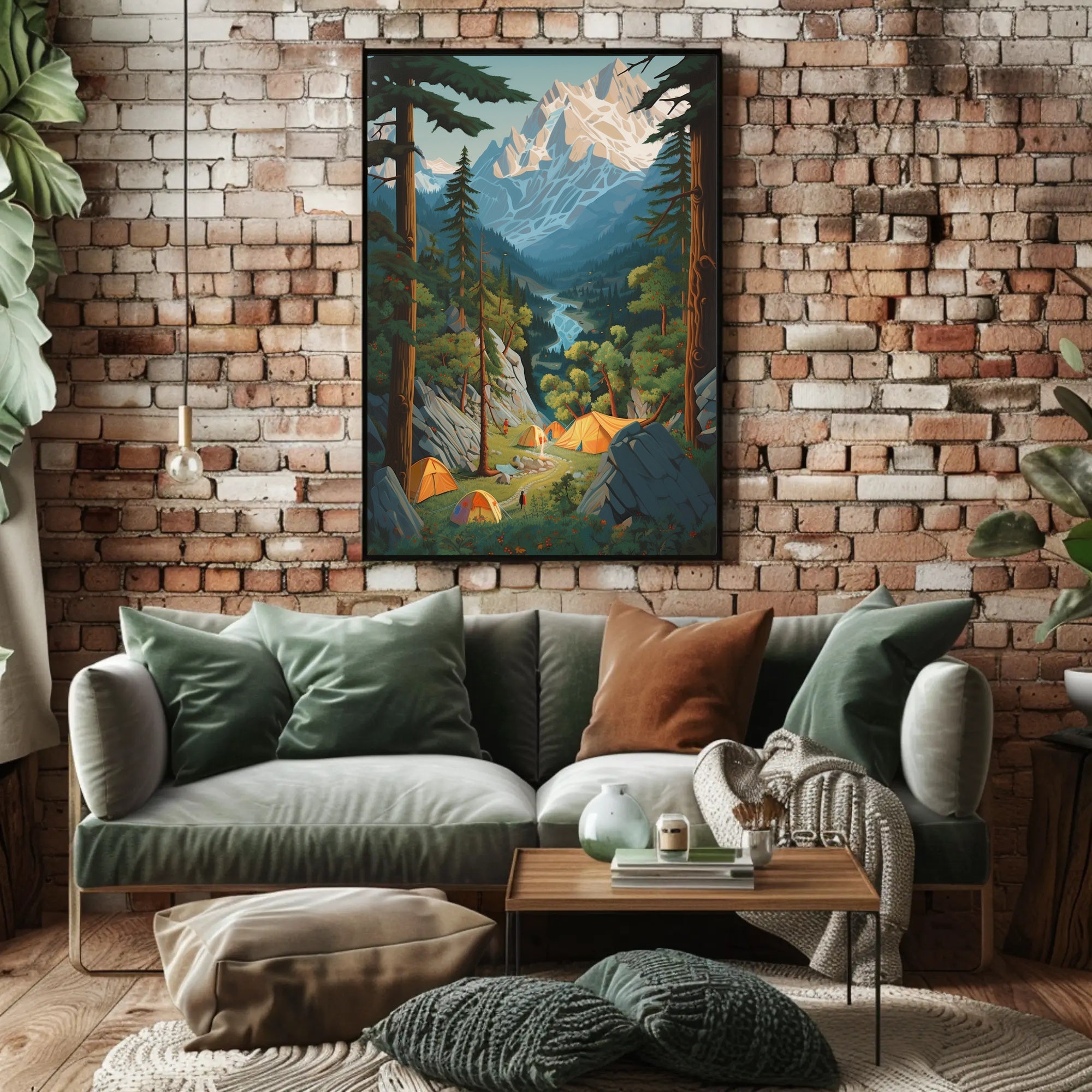 Alpine Adventure Awaits: Nature's Retreat National Park Poster PosterGoat