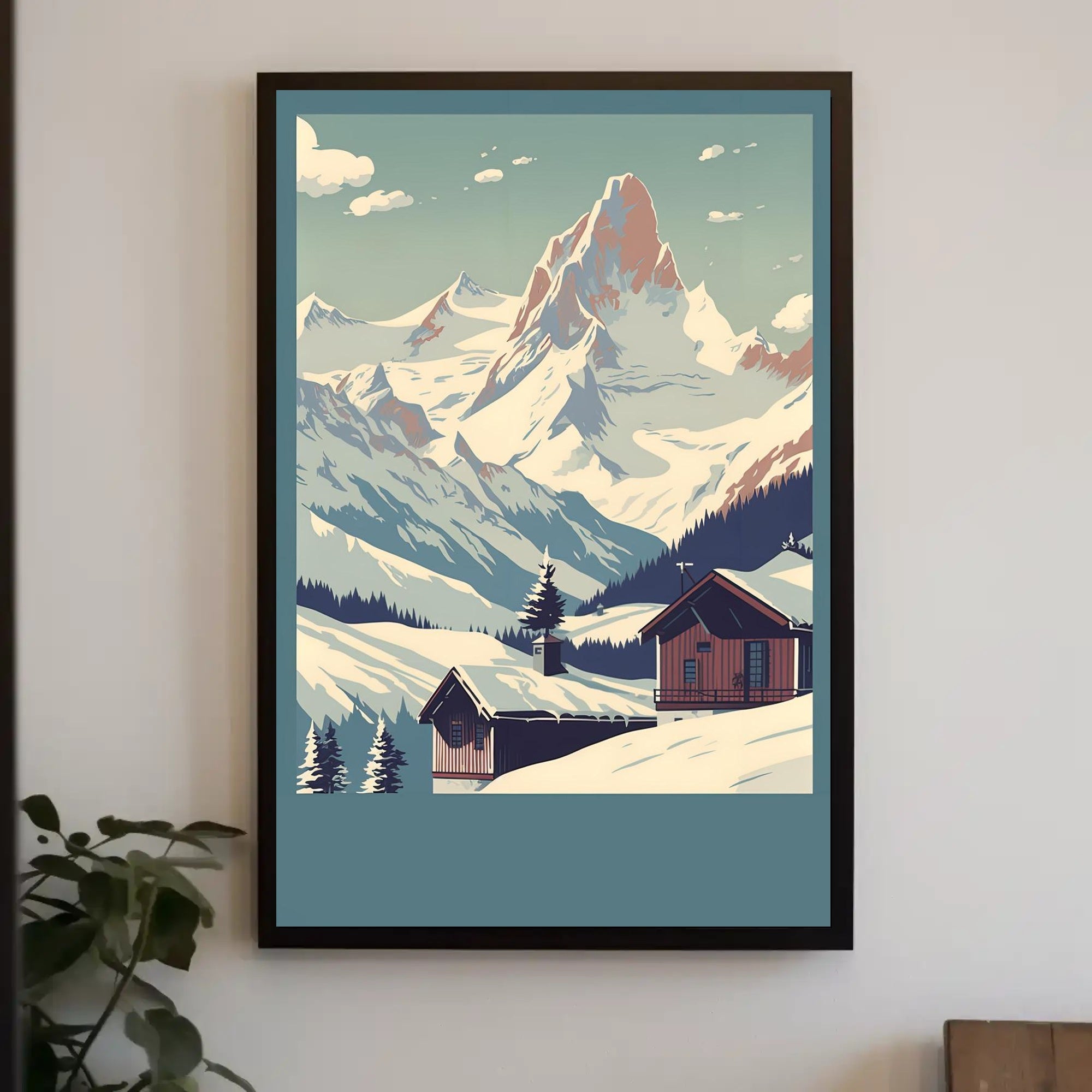 Alpine Serenity Poster PosterGoat