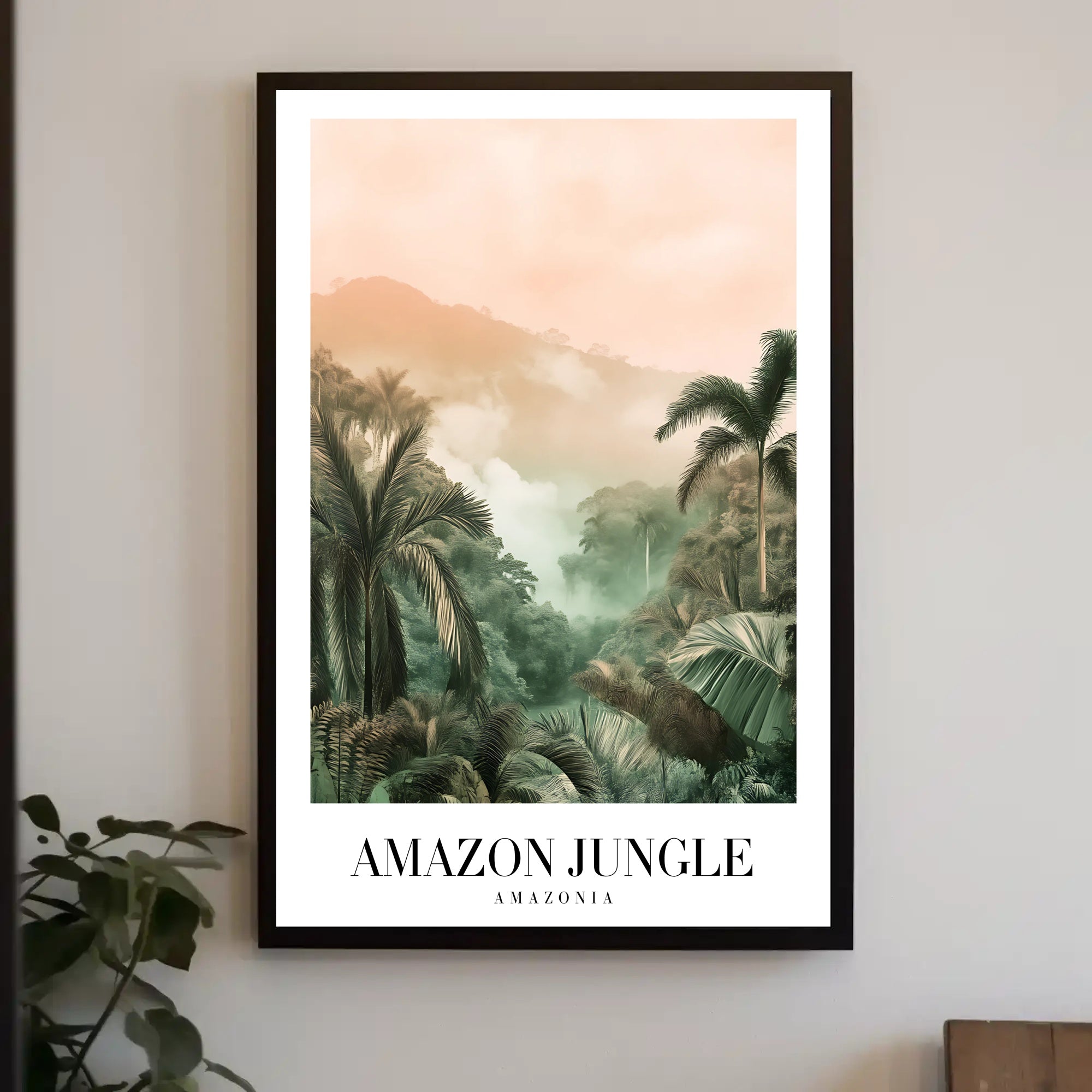 Amazon Jungle Lush Greenery National Park Poster PosterGoat