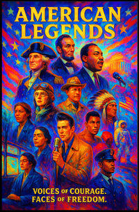 American Legends Poster PosterGoat