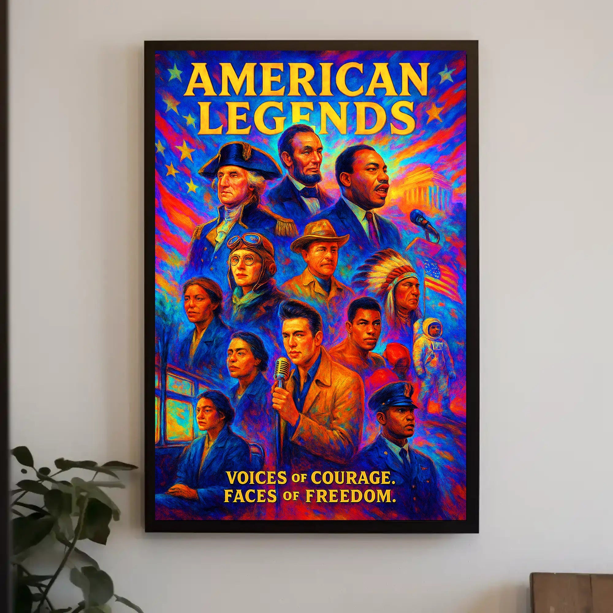 American Legends Poster PosterGoat