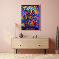 American Legends Poster PosterGoat