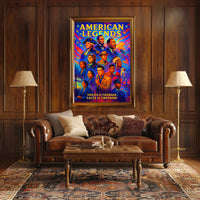 American Legends Poster PosterGoat