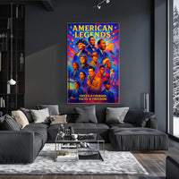 American Legends Poster PosterGoat