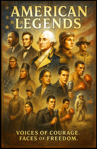 American Legends Poster PosterGoat