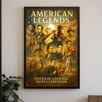 American Legends Poster PosterGoat